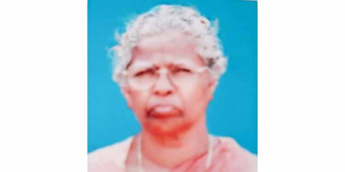 ചന്ദനപ്പള്ളി കൊന്നയിൽ പരേതനായ സി.ജോർജ്ജിന്റെ ഭാര്യ ലീലാമ്മ ജോർജ്ജ് (84) നിര്യാതയായി ചന്ദനപ്പള്ളി കൊന്നയിൽ പരേതനായ സി.ജോർജ്ജിന്റെ ഭാര്യ ലീലാമ്മ ജോർജ്ജ് (84) നിര്യാതയായി