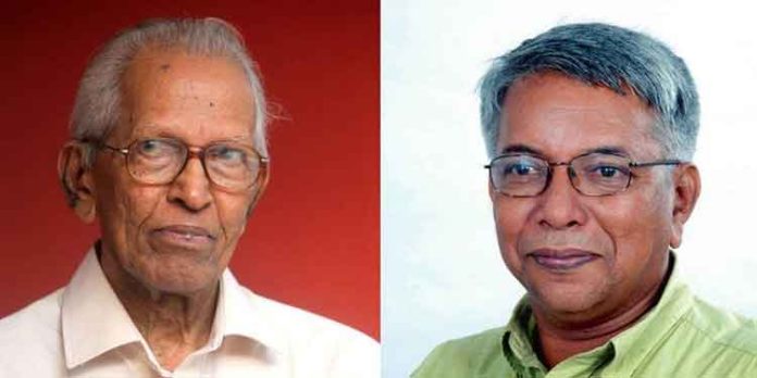 പ്രൊഫസർ എം. കെ സാനുവിനും പ്രൊഫസർ സ്കറിയ സക്കറിയയ്ക്കും ഡിലിറ്റ് ബഹുമതി പ്രൊഫസർ എം. കെ സാനുവിനും പ്രൊഫസർ സ്കറിയ സക്കറിയയ്ക്കും ഡിലിറ്റ് ബഹുമതി