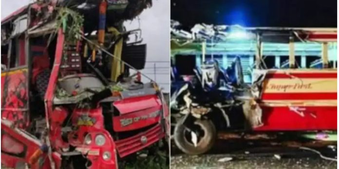 വടക്കഞ്ചേരി അപകടത്തിന്റെ കാരണം വിവരിക്കുന്ന സമഗ്ര റിപ്പോര്ട്ട് ട്രാന്സ്പോര്ട്ട് കമ്മീഷണര്ക്ക് സമര്പ്പിച്ചു വടക്കഞ്ചേരി അപകടത്തിന്റെ കാരണം വിവരിക്കുന്ന സമഗ്ര റിപ്പോര്ട്ട് ട്രാന്സ്പോര്ട്ട് കമ്മീഷണര്ക്ക് സമര്പ്പിച്ചു