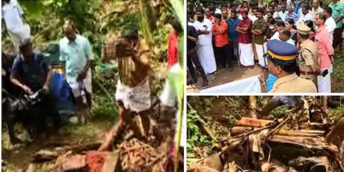 ഇടുക്കി തങ്കമണിയിലെ മന്ത്രവാദ കേന്ദ്രത്തിനെതിരെ സിപിഎം പ്രതിഷേധം ; ബലിത്തറകൾ പൊളിച്ചു നീക്കി ഇടുക്കി തങ്കമണിയിലെ മന്ത്രവാദ കേന്ദ്രത്തിനെതിരെ സിപിഎം പ്രതിഷേധം ; ബലിത്തറകൾ പൊളിച്ചു നീക്കി