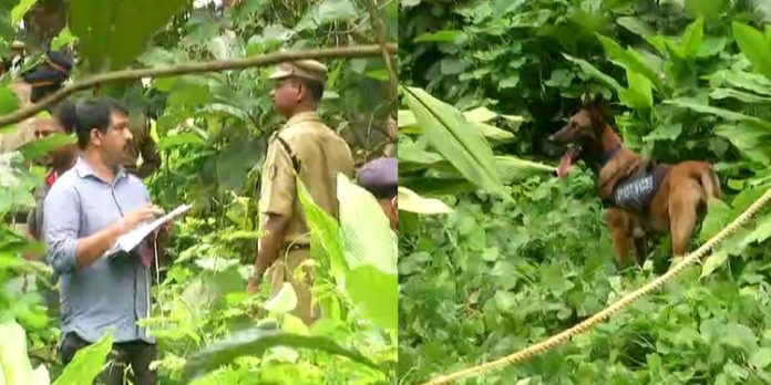 തിരുമ്മല് കേന്ദ്രത്തിന്റെ വടക്കുവശത്തെ സ്ഥലം കുഴിച്ച് പരിശോധിക്കുന്നു തിരുമ്മല് കേന്ദ്രത്തിന്റെ വടക്കുവശത്തെ സ്ഥലം കുഴിച്ച് പരിശോധിക്കുന്നു