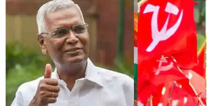 സിപിഐ ജനറല് സെക്രട്ടറിയായി ഡി രാജ തുടരും സിപിഐ ജനറല് സെക്രട്ടറിയായി ഡി രാജ തുടരും