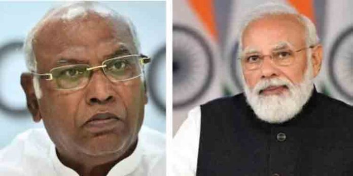 മല്ലികാർജുൻ ഖാർഗെയ്ക്ക് ആശംസകൾ നേർന്ന് പ്രധാനമന്ത്രി മല്ലികാർജുൻ ഖാർഗെയ്ക്ക് ആശംസകൾ നേർന്ന് പ്രധാനമന്ത്രി