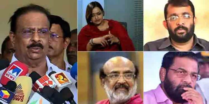 മുഖ്യമന്ത്രിക്കും പാർട്ടി സെക്രട്ടറിക്കും ഒന്നും പറയാനില്ലേ? എൽദോസിന് ഒരു നിയമവും കടകംപള്ളിക്ക് മറ്റൊരു നിയമവും എന്നാണോ? കെ സുധാകരന് മുഖ്യമന്ത്രിക്കും പാർട്ടി സെക്രട്ടറിക്കും ഒന്നും പറയാനില്ലേ? എൽദോസിന് ഒരു നിയമവും കടകംപള്ളിക്ക് മറ്റൊരു നിയമവും എന്നാണോ? കെ സുധാകരന്