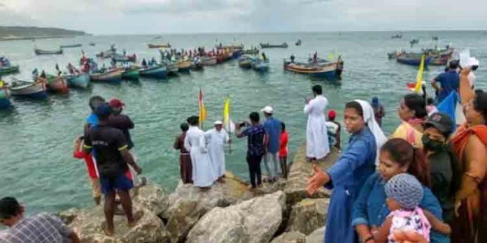 തുറമുഖ നിര്മ്മാണം തടസ്സപ്പെടുത്താന് സമരസമിതി നേതാവിന്റെ ഭാര്യയുടെ പേരിലുള്ള സന്നദ്ധ സംഘടനയ്ക്ക് കോടികള് വിദേശഫണ്ട് തുറമുഖ നിര്മ്മാണം തടസ്സപ്പെടുത്താന് സമരസമിതി നേതാവിന്റെ ഭാര്യയുടെ പേരിലുള്ള സന്നദ്ധ സംഘടനയ്ക്ക് കോടികള് വിദേശഫണ്ട്