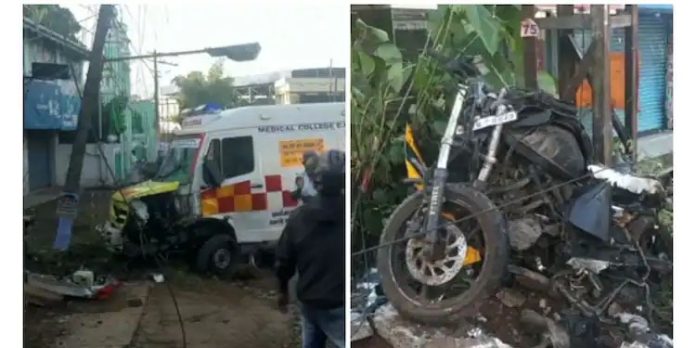 വെഞ്ഞാറമൂട് ആംബുലൻസ് അപകടത്തിൽ പരിക്കേറ്റ നാല് വയസ്സുകാരിയുടെ നില ഗുരുതരമായി തുടരുന്നു വെഞ്ഞാറമൂട് ആംബുലൻസ് അപകടത്തിൽ പരിക്കേറ്റ നാല് വയസ്സുകാരിയുടെ നില ഗുരുതരമായി തുടരുന്നു