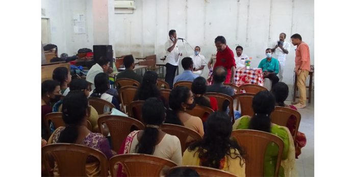 ബോധവൽക്കരണ ക്ലാസ്സ് നടത്തി ബോധവൽക്കരണ ക്ലാസ്സ് നടത്തി