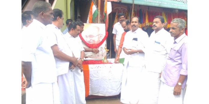 ഗാന്ധി സ്മൃതി സംഗമം നടത്തി ഗാന്ധി സ്മൃതി സംഗമം നടത്തി