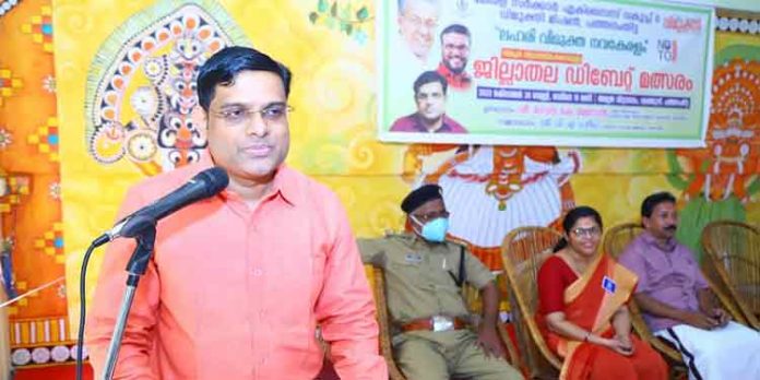 ലഹരി വ്യാപനത്തിനെതിരെ സമൂഹ മനസാക്ഷി ഉണരണം : സബ് ജഡ്ജ് ദേവന് കെ മേനോന് ലഹരി വ്യാപനത്തിനെതിരെ സമൂഹ മനസാക്ഷി ഉണരണം : സബ് ജഡ്ജ് ദേവന് കെ മേനോന്