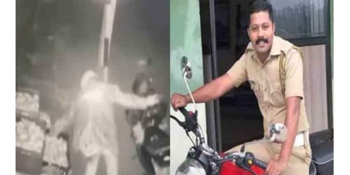 കടയില്നിന്ന് മാമ്പഴം മോഷ്ടിച്ച പോലീസുകാരന് സസ്പെന്ഷന് കടയില്നിന്ന് മാമ്പഴം മോഷ്ടിച്ച പോലീസുകാരന് സസ്പെന്ഷന്