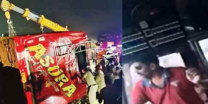 വടക്കാഞ്ചേരി ബസ് അപകടം : നൃത്തം ചെയ്യുന്ന ദൃശ്യങ്ങൾ പൂനൈയിൽനിന്നുള്ളതെന്ന് മൊഴി വടക്കാഞ്ചേരി ബസ് അപകടം : നൃത്തം ചെയ്യുന്ന ദൃശ്യങ്ങൾ പൂനൈയിൽനിന്നുള്ളതെന്ന് മൊഴി