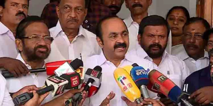 ചാന്സലര് പദവിയില് നിന്ന് ഗവര്ണറെ നീക്കാനുള്ള സര്ക്കാര് നീക്കത്തെ പ്രതിപക്ഷം എതിര്ക്കുo : വിഡി സതീശന് ചാന്സലര് പദവിയില് നിന്ന് ഗവര്ണറെ നീക്കാനുള്ള സര്ക്കാര് നീക്കത്തെ പ്രതിപക്ഷം എതിര്ക്കുo : വിഡി സതീശന്