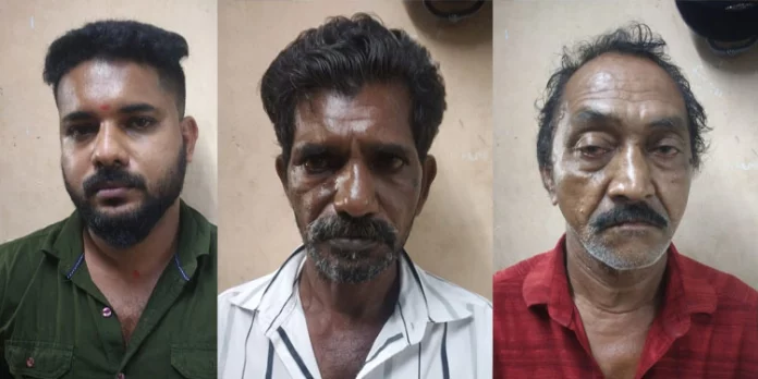 കലോത്സവപരിശീലനത്തിനെത്തിയ കുട്ടികൾക്ക് മർദ്ദനം : മൂന്നുപേർ അറസ്റ്റിൽ കലോത്സവപരിശീലനത്തിനെത്തിയ കുട്ടികൾക്ക് മർദ്ദനം : മൂന്നുപേർ അറസ്റ്റിൽ