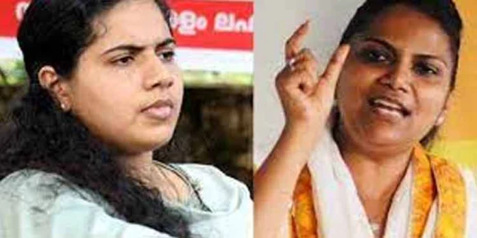 ജെബി മേത്തർ എം.പിക്കെതിരെ നിയമ നടപടിയുമായി മേയർ ആര്യാ രാജേന്ദ്രൻ ജെബി മേത്തർ എം.പിക്കെതിരെ നിയമ നടപടിയുമായി മേയർ ആര്യാ രാജേന്ദ്രൻ