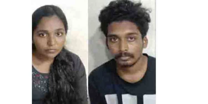 കാമുകന്റെ സാമ്പത്തിക ബാധ്യത തീർക്കാൻ മുത്തശ്ശിയുടെ 17 പവൻ സ്വർണവും എട്ട് ലക്ഷവും കവർന്ന ചെറുമകളും കാമുകനും പിടിയിൽ കാമുകന്റെ സാമ്പത്തിക ബാധ്യത തീർക്കാൻ മുത്തശ്ശിയുടെ 17 പവൻ സ്വർണവും എട്ട് ലക്ഷവും കവർന്ന ചെറുമകളും കാമുകനും പിടിയിൽ