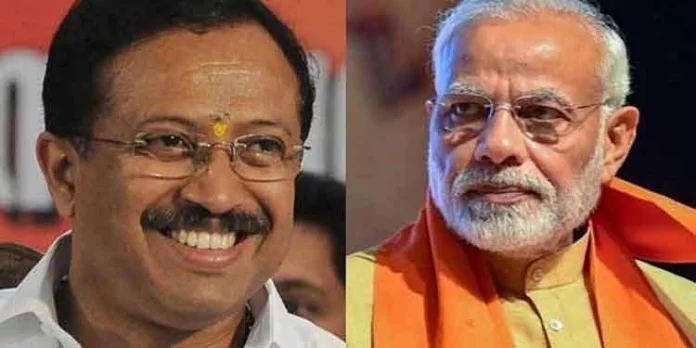 ബ്രാന്റ് മോദി പരിപാടിയുടെ സംസ്ഥാനത്തെ ഏകോപനച്ചുമതല കേന്ദ്രമന്ത്രി വി. മുരളീധരന് ബ്രാന്റ് മോദി പരിപാടിയുടെ സംസ്ഥാനത്തെ ഏകോപനച്ചുമതല കേന്ദ്രമന്ത്രി വി. മുരളീധരന്