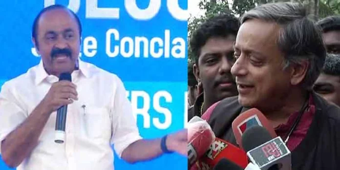 തനിക്ക് ശശി തരൂരിനോട് അസൂയയുണ്ടെന്നത് ശരിയാണെന്ന് വി.ഡി.സതീശന് തനിക്ക് ശശി തരൂരിനോട് അസൂയയുണ്ടെന്നത് ശരിയാണെന്ന് വി.ഡി.സതീശന്