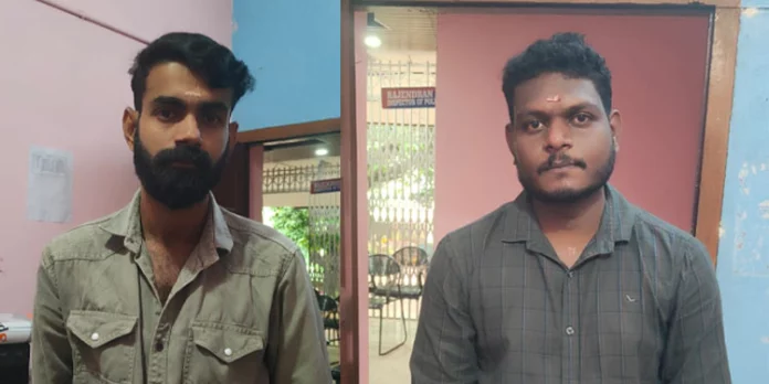 എക്സൈസ് ഉദ്യോഗസ്ഥരെ ആക്രമിച്ച കേസിൽ രണ്ടുപേർ അറസ്റ്റിൽ എക്സൈസ് ഉദ്യോഗസ്ഥരെ ആക്രമിച്ച കേസിൽ രണ്ടുപേർ അറസ്റ്റിൽ