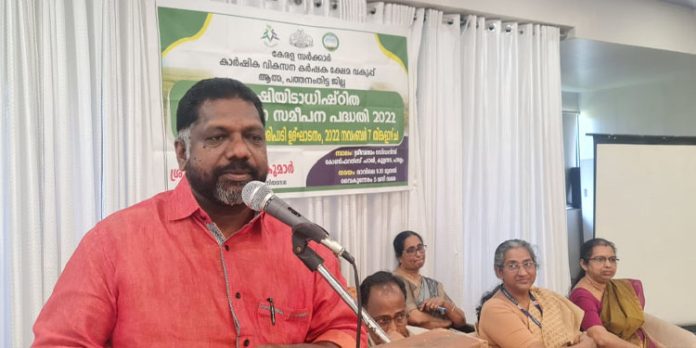 കൃഷിയിട അധിഷ്ഠിത ആസൂത്രണ പദ്ധതി കര്ഷകര്ക്ക് വരുമാനം ഇരട്ടിയാക്കാന് സഹായിക്കും : ഡെപ്യൂട്ടി സ്പീക്കര് കൃഷിയിട അധിഷ്ഠിത ആസൂത്രണ പദ്ധതി കര്ഷകര്ക്ക് വരുമാനം ഇരട്ടിയാക്കാന് സഹായിക്കും : ഡെപ്യൂട്ടി സ്പീക്കര്