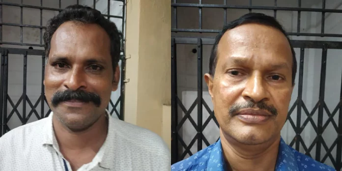 കെ എസ് ആർ ടി സി ഡ്രൈവർക്ക് മർദ്ദനം : പ്രതികൾ അറസ്റ്റിൽ കെ എസ് ആർ ടി സി ഡ്രൈവർക്ക് മർദ്ദനം : പ്രതികൾ അറസ്റ്റിൽ