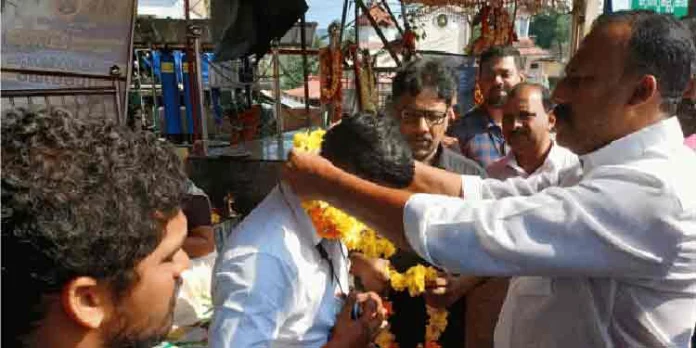 അയ്യപ്പ മഹാസത്രം : അന്നദാനത്തിനുള്ള വിഭവങ്ങളെത്തി അയ്യപ്പ മഹാസത്രം : അന്നദാനത്തിനുള്ള വിഭവങ്ങളെത്തി