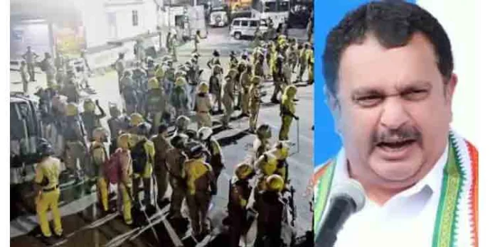 പോലീസ് സ്റ്റേഷൻ അക്രമിച്ചവർക്കെതിരെ കർശന നടപടി വേണമെന്ന് കെ.മുരളീധരൻ പോലീസ് സ്റ്റേഷൻ അക്രമിച്ചവർക്കെതിരെ കർശന നടപടി വേണമെന്ന് കെ.മുരളീധരൻ