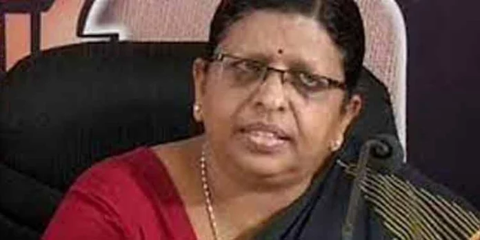 വിദ്യാഭ്യാസ സ്ഥാപനങ്ങളില് ആണ്കുട്ടികള്ക്കും പെണ്കുട്ടികള്ക്കും ഒരേ നിയമം നടപ്പാക്കണം ; പി സതീദേവി വിദ്യാഭ്യാസ സ്ഥാപനങ്ങളില് ആണ്കുട്ടികള്ക്കും പെണ്കുട്ടികള്ക്കും ഒരേ നിയമം നടപ്പാക്കണം ; പി സതീദേവി