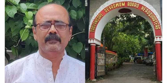 പുതിയ തിരുവിതാംകൂർ ദേവസ്വം ബോർഡ് മെമ്പർ അഡ്വ: എസ് എസ് ജീവൻ പുതിയ തിരുവിതാംകൂർ ദേവസ്വം ബോർഡ് മെമ്പർ അഡ്വ: എസ് എസ് ജീവൻ