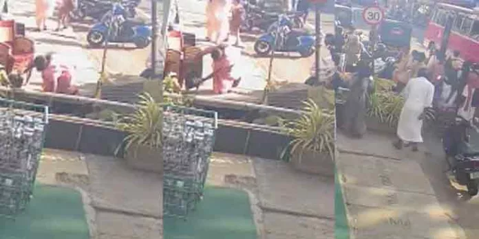 വടക്കാഞ്ചേരിയില് യുവതി കാനയിലേക്ക് വീണു വടക്കാഞ്ചേരിയില് യുവതി കാനയിലേക്ക് വീണു