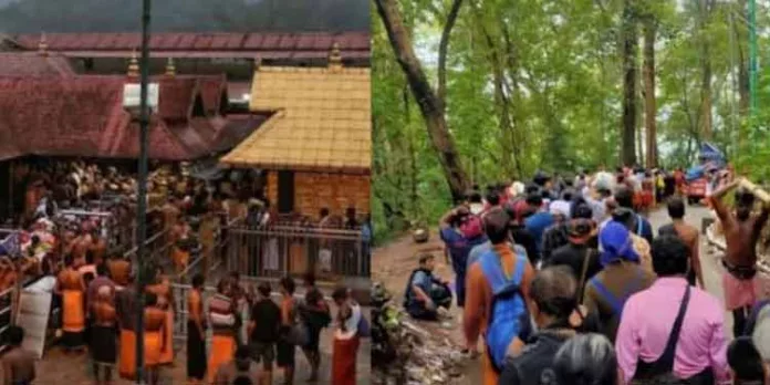 ശബരിമലയില് തീര്ത്ഥാടകരുടെ എണ്ണം 90,000 ആയി കുറച്ചു ശബരിമലയില് തീര്ത്ഥാടകരുടെ എണ്ണം 90,000 ആയി കുറച്ചു