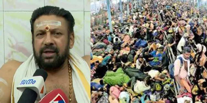 ശബരിമലയിൽ ദര്ശനസമയം ഇനിയും വര്ധിപ്പിക്കാന് കഴിയില്ലെന്ന് തന്ത്രി ശബരിമലയിൽ ദര്ശനസമയം ഇനിയും വര്ധിപ്പിക്കാന് കഴിയില്ലെന്ന് തന്ത്രി