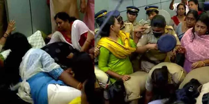 കത്ത് വിവാദത്തില് തിരുവനന്തപുരം നഗരസഭയില് പ്രതിപക്ഷ പ്രതിഷേധം കത്ത് വിവാദത്തില് തിരുവനന്തപുരം നഗരസഭയില് പ്രതിപക്ഷ പ്രതിഷേധം
