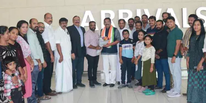 ആന്റോ ആൻറണി എംപിക്ക് ബഹറിനിൽ സ്വീകരണം നൽകി ആന്റോ ആൻറണി എംപിക്ക് ബഹറിനിൽ സ്വീകരണം നൽകി