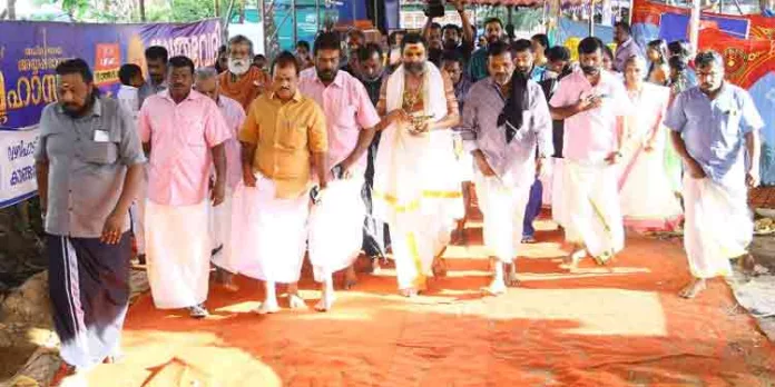 അയ്യപ്പ മഹാ സത്രം അവസാനിച്ചു അയ്യപ്പ മഹാ സത്രം അവസാനിച്ചു