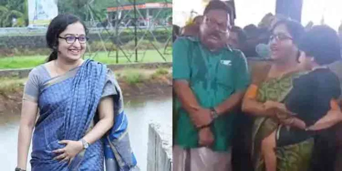 വീണ്ടും ദിവ്യ എസ് അയ്യർക്കെതിരെ വിവാദം : മകനെ ഒക്കത്തിരുത്തി ശരണം വിളിച്ച് പത്തനംതിട്ട ജില്ലാ കളക്ടർ വീണ്ടും ദിവ്യ എസ് അയ്യർക്കെതിരെ വിവാദം : മകനെ ഒക്കത്തിരുത്തി ശരണം വിളിച്ച് പത്തനംതിട്ട ജില്ലാ കളക്ടർ