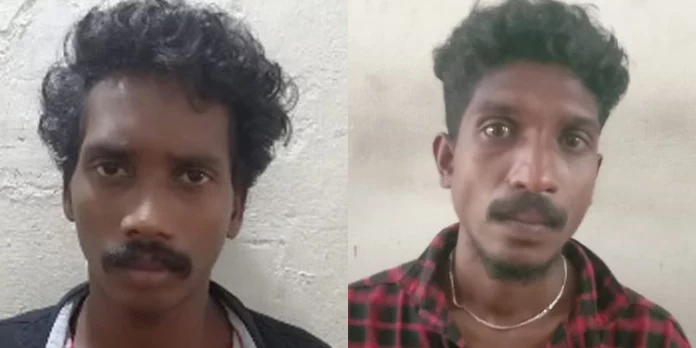 ക്രിമിനൽ കേസുകളിൽ പ്രതിയായ രണ്ടുയുവാക്കളെ കാപ്പ നിയമപ്രകാരം ജില്ലയിൽനിന്ന് പുറത്താക്കി ക്രിമിനൽ കേസുകളിൽ പ്രതിയായ രണ്ടുയുവാക്കളെ കാപ്പ നിയമപ്രകാരം ജില്ലയിൽനിന്ന് പുറത്താക്കി