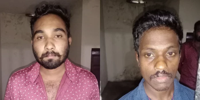 കത്തികൊണ്ട് വെട്ടിപ്പരിക്കേൽപ്പിച്ച കേസിൽ രണ്ടുപേർ അറസ്റ്റിൽ കത്തികൊണ്ട് വെട്ടിപ്പരിക്കേൽപ്പിച്ച കേസിൽ രണ്ടുപേർ അറസ്റ്റിൽ