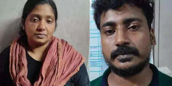 മലഞ്ചരക്ക് മോഷണം നടത്തിയ സംഭവത്തിൽ ദമ്പതികൾ അറസ്റ്റില് മലഞ്ചരക്ക് മോഷണം നടത്തിയ സംഭവത്തിൽ ദമ്പതികൾ അറസ്റ്റില്