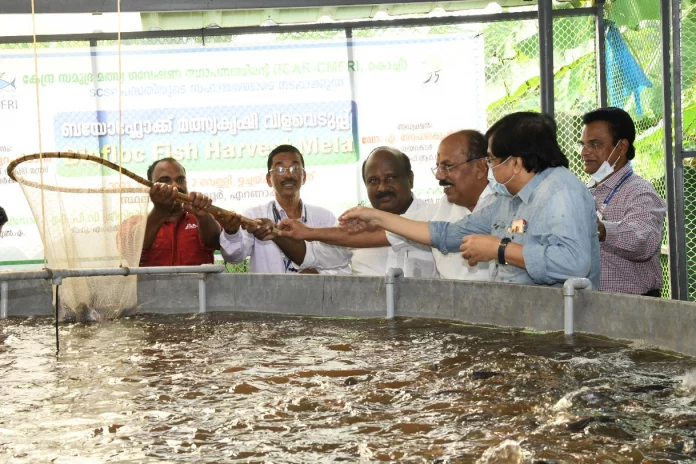 ബയോഫ്ളോക് മത്സ്യകൃഷിയിൽ പട്ടികജാതി കുടുംബങ്ങൾക്ക് മികച്ച നേട്ടം ബയോഫ്ളോക് മത്സ്യകൃഷിയിൽ പട്ടികജാതി കുടുംബങ്ങൾക്ക് മികച്ച നേട്ടം