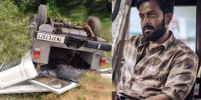 പൃഥ്വിരാജ് ചിത്രം വിലായത്ത് ബുദ്ധയിലെ ജീപ്പിന് നേരെ കാട്ടാന ആക്രമണം ; ജീപ്പ് പൂർണ്ണമായും തകർന്നു പൃഥ്വിരാജ് ചിത്രം വിലായത്ത് ബുദ്ധയിലെ ജീപ്പിന് നേരെ കാട്ടാന ആക്രമണം ; ജീപ്പ് പൂർണ്ണമായും തകർന്നു