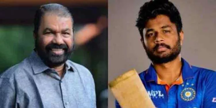 സഞ്ജു സാംസനെ ഏകദിന ടീമിൽ നിന്ന് തഴഞ്ഞതിൽ വിമർശനം രേഖപ്പെടുത്തി മന്ത്രി വി ശിവൻകുട്ടി സഞ്ജു സാംസനെ ഏകദിന ടീമിൽ നിന്ന് തഴഞ്ഞതിൽ വിമർശനം രേഖപ്പെടുത്തി മന്ത്രി വി ശിവൻകുട്ടി