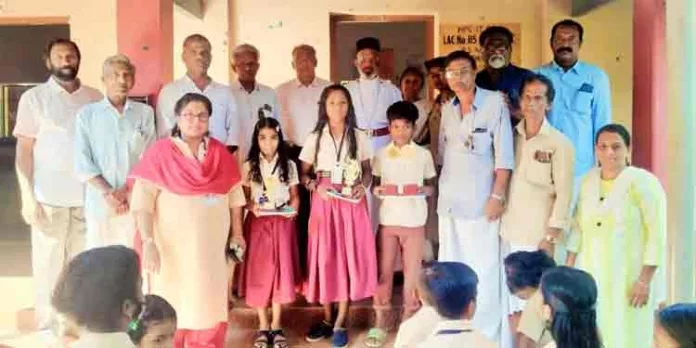 വായന മത്സരം വിജയികളെ അനുമോദിച്ചു വായന മത്സരം വിജയികളെ അനുമോദിച്ചു