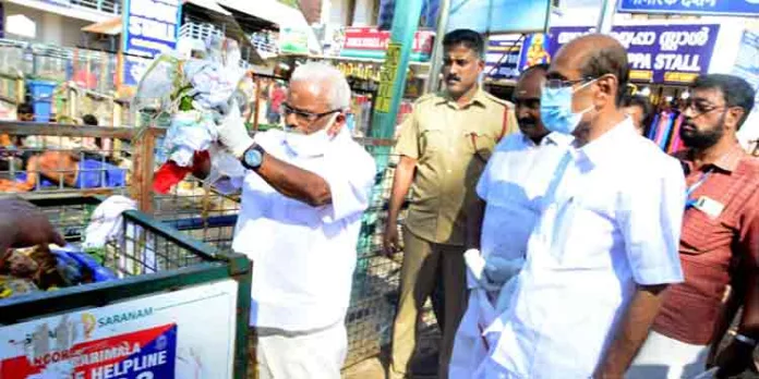 പവിത്രം ശബരിമല ശുചീകരണ പ്രവര്ത്തനങ്ങളില് പങ്കാളിയായി ദേവസ്വം പ്രസിഡന്റ് പവിത്രം ശബരിമല ശുചീകരണ പ്രവര്ത്തനങ്ങളില് പങ്കാളിയായി ദേവസ്വം പ്രസിഡന്റ്