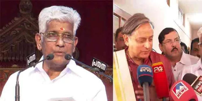 തരൂര് ഡല്ഹി നായരല്ല, കേരള പുത്രന് ; ക്ഷണിച്ചത് തെറ്റ് തിരുത്താന് : സുകുമാരന് നായര് തരൂര് ഡല്ഹി നായരല്ല, കേരള പുത്രന് ; ക്ഷണിച്ചത് തെറ്റ് തിരുത്താന് : സുകുമാരന് നായര്