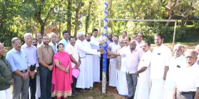 മല്ലപ്പള്ളി യൂണിയൻ ക്രിസ്ത്യൻ കൺവൻഷൻ പന്തലിൻ്റെ കാൽ നാട്ടു കർമ്മം നടത്തി മല്ലപ്പള്ളി യൂണിയൻ ക്രിസ്ത്യൻ കൺവൻഷൻ പന്തലിൻ്റെ കാൽ നാട്ടു കർമ്മം നടത്തി