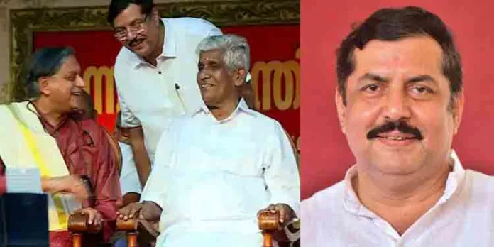 ശശി തരൂരിന്റെ പെരുന്ന സന്ദർശനത്തെ ചൊല്ലി എൻഎസ്എസിൽ തർക്കം ശശി തരൂരിന്റെ പെരുന്ന സന്ദർശനത്തെ ചൊല്ലി എൻഎസ്എസിൽ തർക്കം