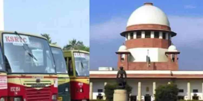 പരസ്യ വരുമാനം വലിയ ആശ്വാസം ; കെഎസ്ആര്ടിസിയുടെ ഹര്ജി ഇന്ന് സുപ്രീംകോടതിയില് പരസ്യ വരുമാനം വലിയ ആശ്വാസം ; കെഎസ്ആര്ടിസിയുടെ ഹര്ജി ഇന്ന് സുപ്രീംകോടതിയില്