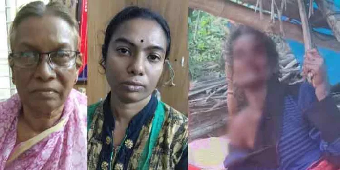 സ്വത്തിന് വേണ്ടി വയോധികയെ സഹോദരന്റെ ഭാര്യയും മകളും ചേർന്ന് തൊഴുത്തിൽ ചങ്ങലയ്ക്കിട്ട് മർദ്ദിച്ചു സ്വത്തിന് വേണ്ടി വയോധികയെ സഹോദരന്റെ ഭാര്യയും മകളും ചേർന്ന് തൊഴുത്തിൽ ചങ്ങലയ്ക്കിട്ട് മർദ്ദിച്ചു