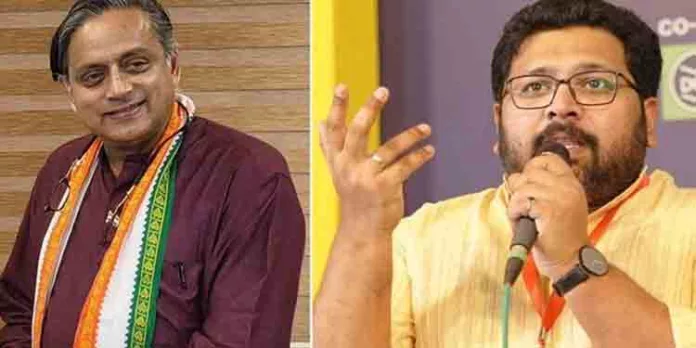 തരൂര് ആരുടെയും ഇടം മുടക്കില്ല ; സംസ്ഥാന കോണ്ഗ്രസില് ഇടം നല്കണമെന്ന് കെ.എസ് ശബരീനാഥന് തരൂര് ആരുടെയും ഇടം മുടക്കില്ല ; സംസ്ഥാന കോണ്ഗ്രസില് ഇടം നല്കണമെന്ന് കെ.എസ് ശബരീനാഥന്