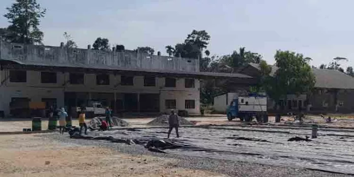 കോന്നി കെഎസ്ആർറ്റിസി ഡിപ്പോ യാർഡ് നിർമ്മാണം പുരോഗമിക്കുന്നു കോന്നി കെഎസ്ആർറ്റിസി ഡിപ്പോ യാർഡ് നിർമ്മാണം പുരോഗമിക്കുന്നു